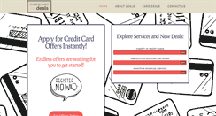 Desktop Screenshot of chargecarddeals.com